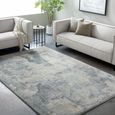 Avellino Abstract Blue High Pile AVL2311 Rug - Sizes Available thumbnail 2
