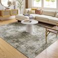 Avellino Abstract Green High Pile AVL2336 Rug - Sizes Available thumbnail 2