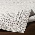 Bahar Geometric Global Grey Round BHR2321 Rug - Sizes Available thumbnail 4