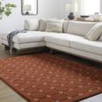 Brook Terracotta Orange Wool BKO2334 Rug - Sizes Available thumbnail 2
