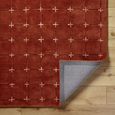 Brook Terracotta Orange Wool BKO2334 Rug - Sizes Available thumbnail 3