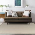 Kimi Becki Owens Brown Solid and Border Fringe BOKM2302 Rug - 120cm x 170cm thumbnail 2