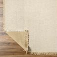 Kimi Becki Owens Brown Solid and Border Fringe BOKM2302 Rug - 120cm x 170cm thumbnail 4