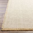 Kimi Becki Owens Brown Solid and Border Fringe BOKM2302 Rug - 120cm x 170cm thumbnail 5