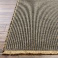 Kimi Becki Owens Grey Solid and Border Fringe BOKM2305 Runner - 80cm x 220cm thumbnail 5