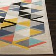 City Geometric Taupe CIT2350 Rug - 160cm x 220cm thumbnail 5