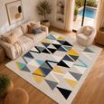City Geometric Yellow CIT2349 Rug - Sizes Available thumbnail 2