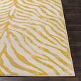 City Yellow Zebra Animal Print CIT2302 Rug - 160cm x 220cm thumbnail 5