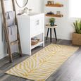 City Yellow Zebra Animal Print CIT2302 Runner - 80cm x 220cm thumbnail 2