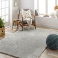 Cloudy Shaggy Grey CDG2304 Rug - 200cm x 275cm thumbnail 2