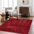 Cloudy Shaggy Red CDG2325 Rug - 120cm x 170cm thumbnail 2