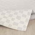 Freud White High Pile Checkered FEU2306 Rug - Sizes Available thumbnail 5