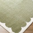 Tivoli Green Washable Shaggy EDRV2303 Rug - Sizes Available thumbnail 3