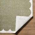 Tivoli Green Washable Shaggy EDRV2303 Rug - Sizes Available thumbnail 4