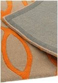 Contemporary Design Matrix Rug - Wire 37 - Orange - Sizes Available