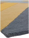 Contemporary Design Reef Runner - Big Zig RF02 - Ochre Grey - 66cm x 200cm