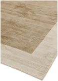 Contemporary Plain Blade Rug - Border 01 - Putty Champagne - Sizes Available