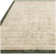 Contemporary Plain Blade Rug - Border 05 - Sage Olive - Sizes Available