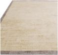 Contemporary Plain Blade Rug - Border 07 - Putty Silver - Sizes Available