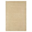 Contemporary Plain York Rug - Beige - Sizes Available
