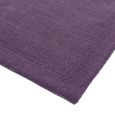 Contemporary Plain York Rug - Purple - Sizes Available