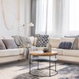 Easy Kuza Rug - Lines - Blue - Sizes Available