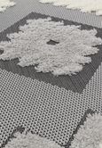 Easy Monty Rug - Tribal - MN01 - Black and Cream - Sizes Available