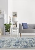 Easy Orion Rug - Abstract - OR04 - Blue - Sizes Available