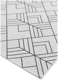 Easy Patio Rug - Deco 16 - Ivory - Sizes Available