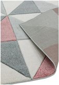 Easy Sketch Rug - Cubic - Pink - Sizes Available