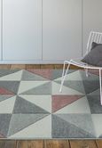 Easy Sketch Rug - Cubic - Pink - Sizes Available