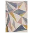 Easy Sketch Rug - Kaleidoscope - Pastel - Sizes Available