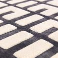 Easy Valley Rug - Junction - Charcoal and Ivory - 120cm x 170cm