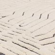 Easy Valley Route Rug - Ivory and Charcoal - 120cm x 170cm