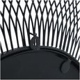 Rio Mirror - Large - Black Metal - Wire