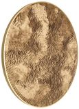 Bloom Gold Round Wall Art 