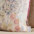 Clearance - Country Cream Hedgerow Printed Square Cover - FSS16423