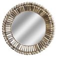 Driftwood Wall Mirror - Bamboo - Round