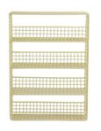 Kikori Wall Shelf - Yellow - Metal Wire