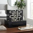 Lux Jewellery Storage Box - Set of 2 - Black and White - Ployresin