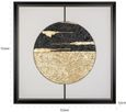 Moon Black and Gold Wall Art