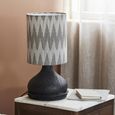 Arito Table Lamp - Grey & Black