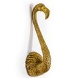 Clearance - Mcgowan Rutherford Wall Lamp - Antique Gold Flamingo Head - A464