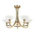 Clearance - Cagney Ceiling Light - 5 Light - Antique Brass - D55