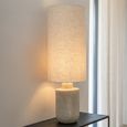 Terracotta Table Lamp - Grey - Ceramic