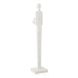 Person Floor Lamp - White - Polyresin