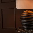 Table Lamp - Beige and Brown - Aluminium