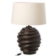 Table Lamp - Beige and Brown - Aluminium