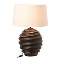 Table Lamp - Beige and Brown - Aluminium