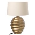 Table Lamp - Beige and Gold - Aluminium